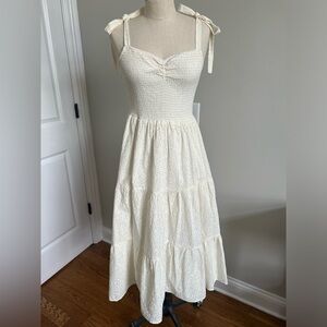 Cream Madewell dress